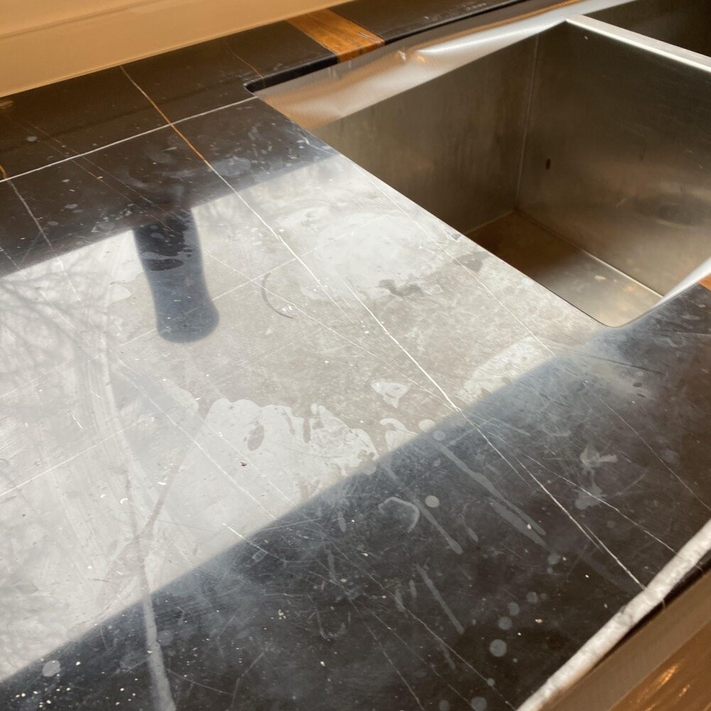 Before: Black Marble 2 Repair