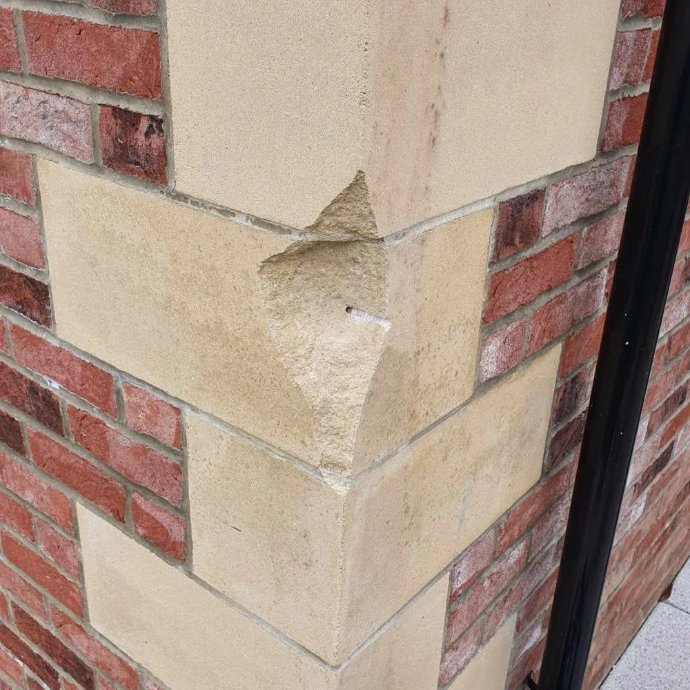 Wall Repair Before