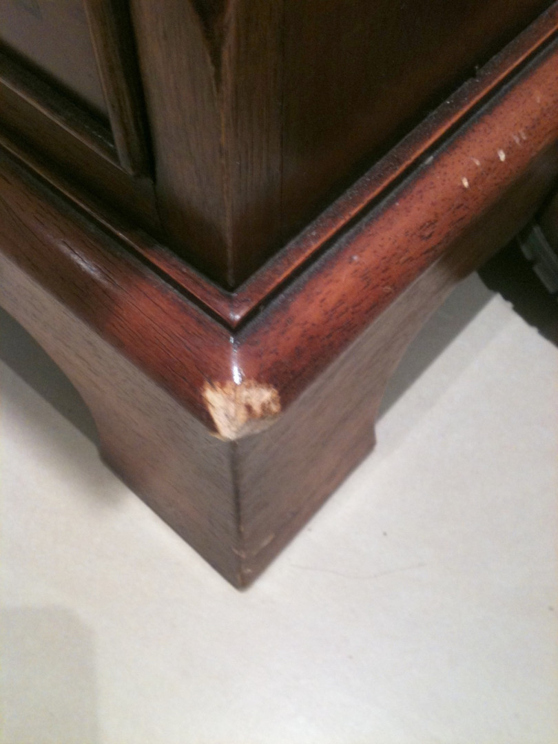 Furniture Repair Restoration Near You Magicman UK No1   Solid Wood Before Furniture Repair 