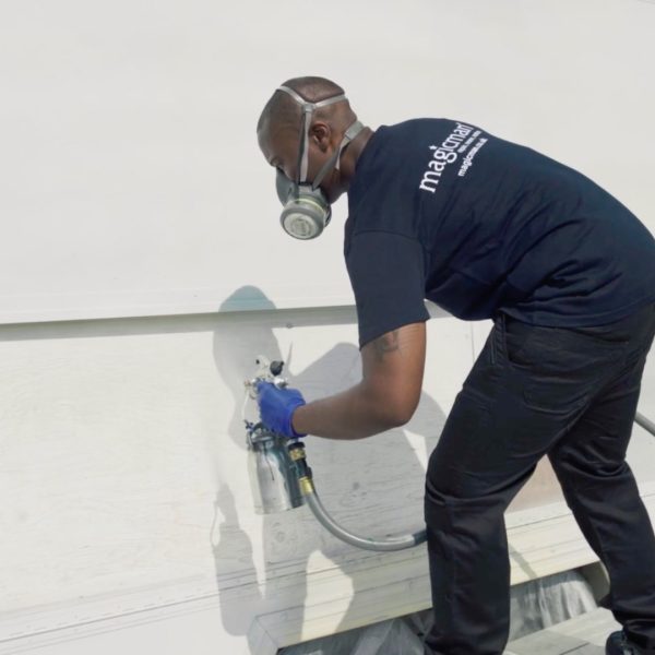 Window Spraying Recolouring Service Magicman