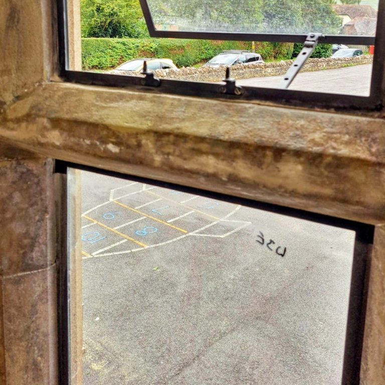 Stone Window After Repair