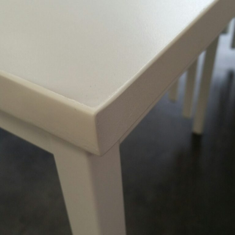 Table Damage After