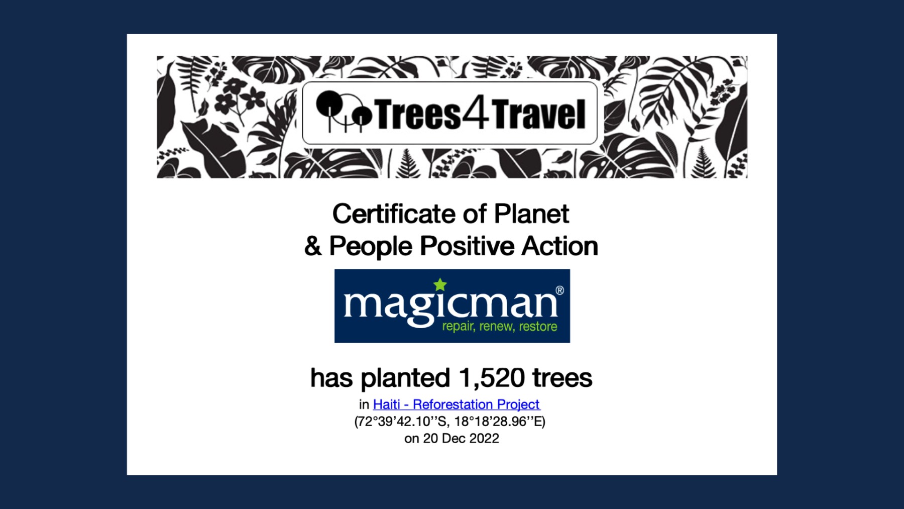 Trees 4 Travel