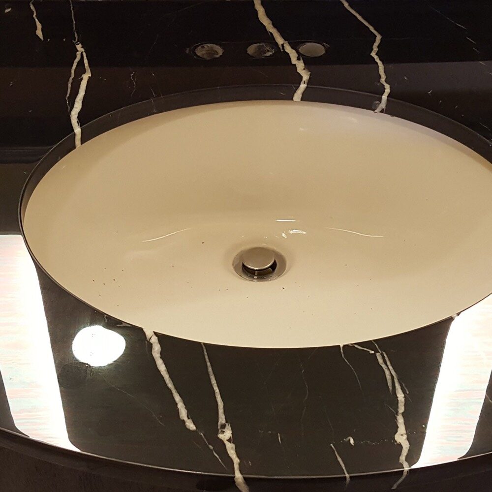 Black Marble Repair After Tuffskin